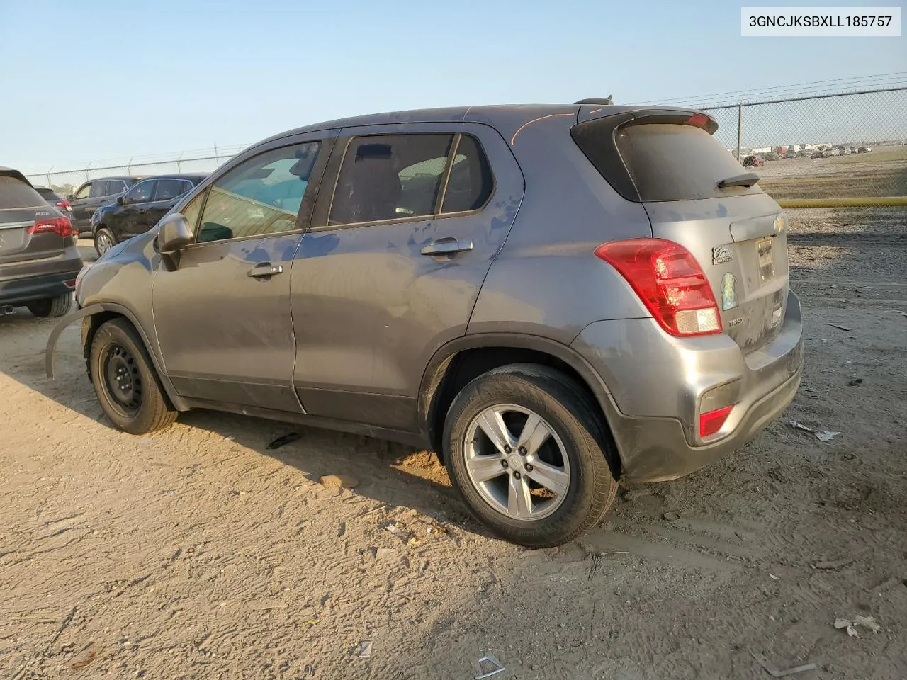 2020 Chevrolet Trax Ls VIN: 3GNCJKSBXLL185757 Lot: 75725224