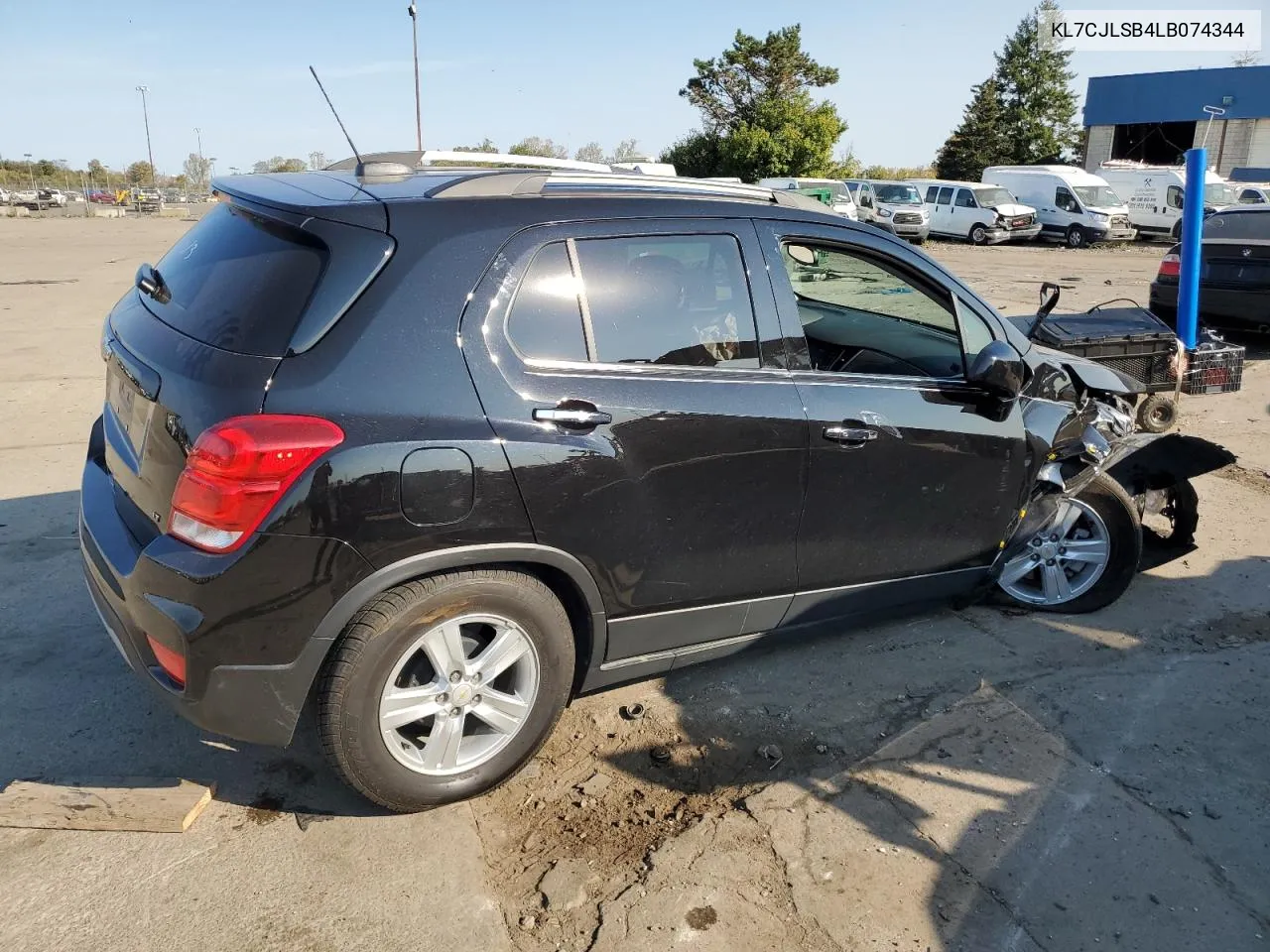 2020 Chevrolet Trax 1Lt VIN: KL7CJLSB4LB074344 Lot: 75884444