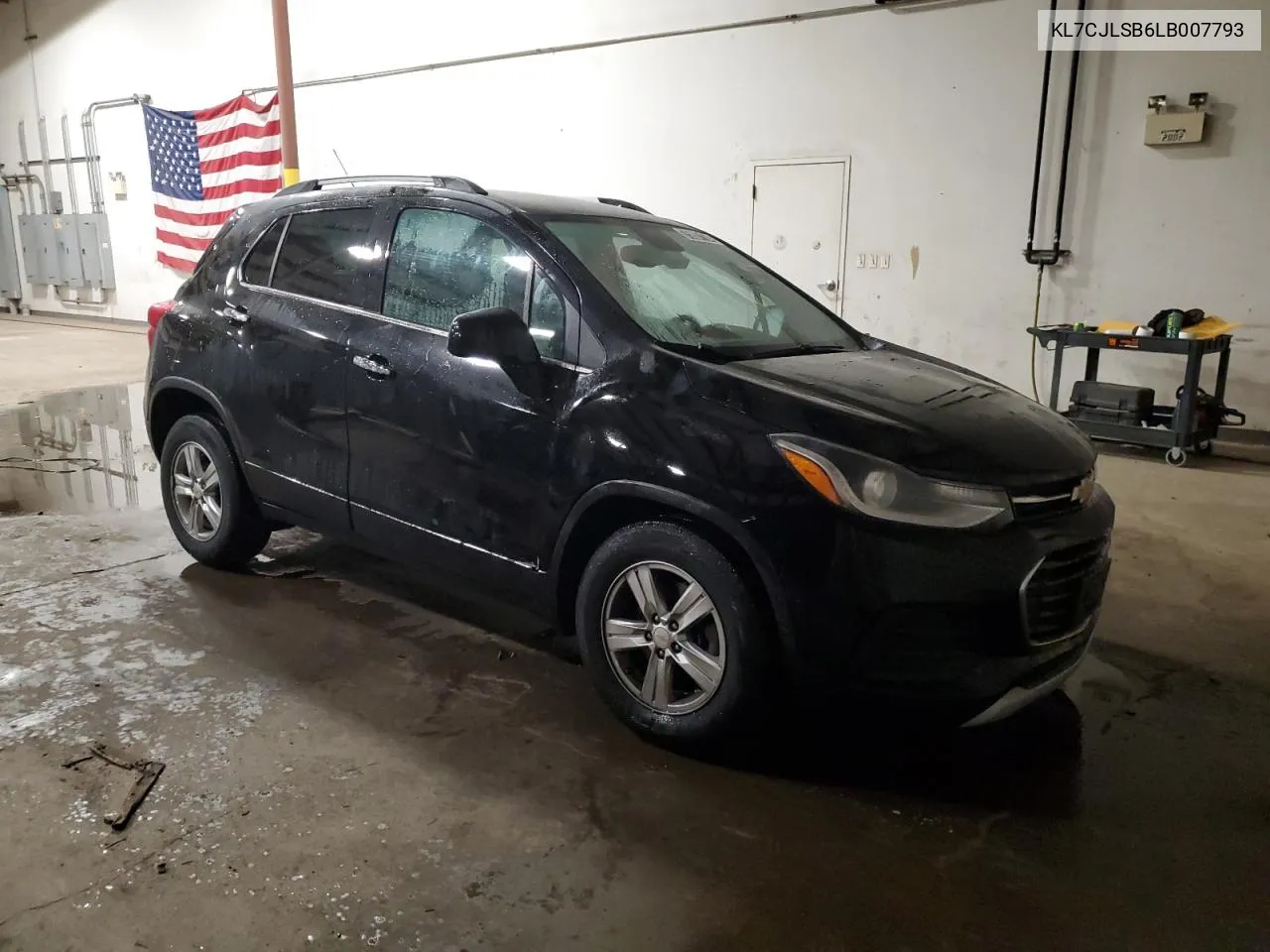 2020 Chevrolet Trax 1Lt VIN: KL7CJLSB6LB007793 Lot: 75907104