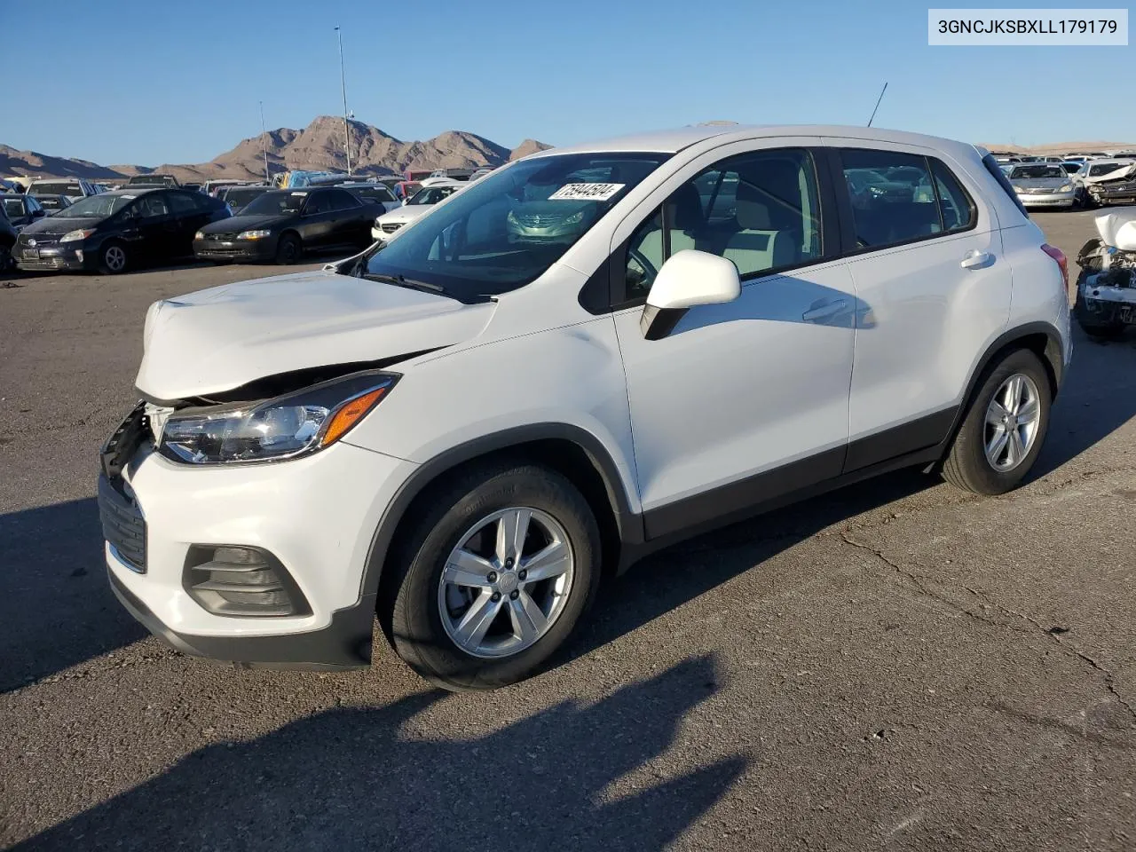 3GNCJKSBXLL179179 2020 Chevrolet Trax Ls