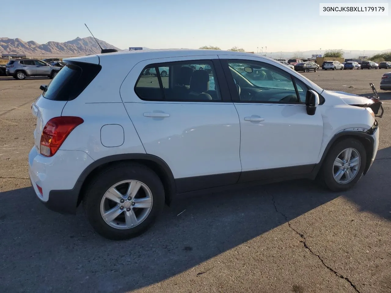 2020 Chevrolet Trax Ls VIN: 3GNCJKSBXLL179179 Lot: 75944504