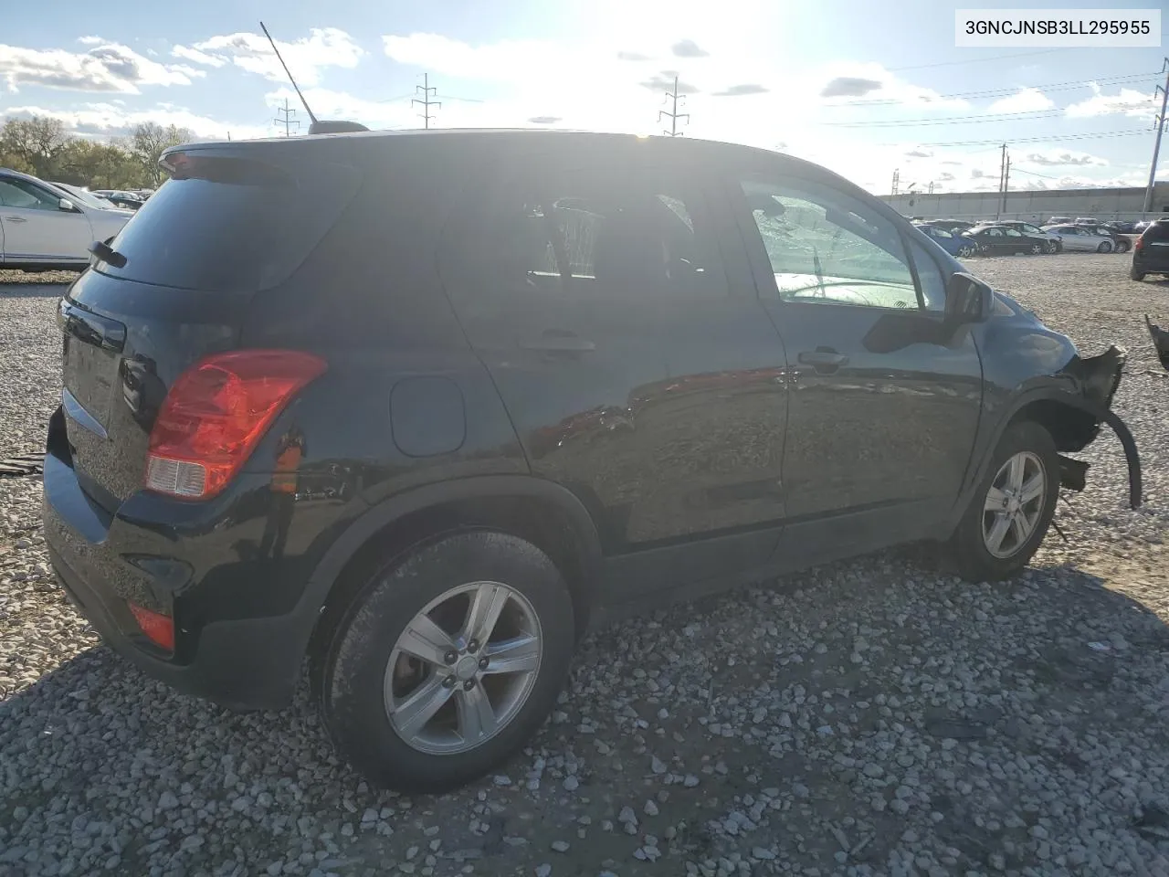 2020 Chevrolet Trax Ls VIN: 3GNCJNSB3LL295955 Lot: 75995714