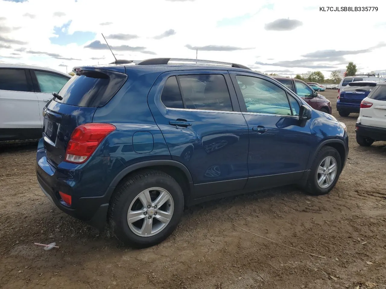 2020 Chevrolet Trax 1Lt VIN: KL7CJLSB8LB335779 Lot: 76099424