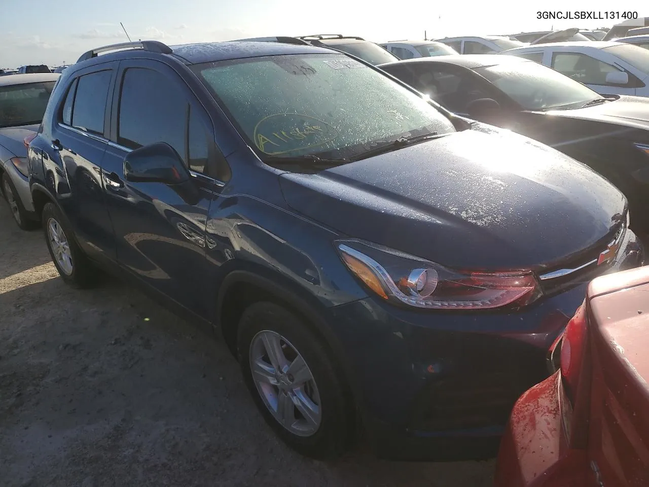 2020 Chevrolet Trax 1Lt VIN: 3GNCJLSBXLL131400 Lot: 76104814