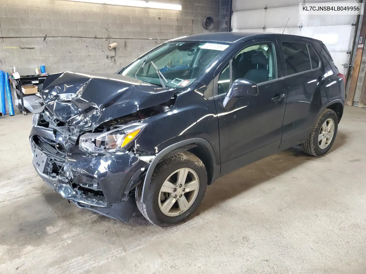 2020 Chevrolet Trax Ls VIN: KL7CJNSB4LB049956 Lot: 76112884