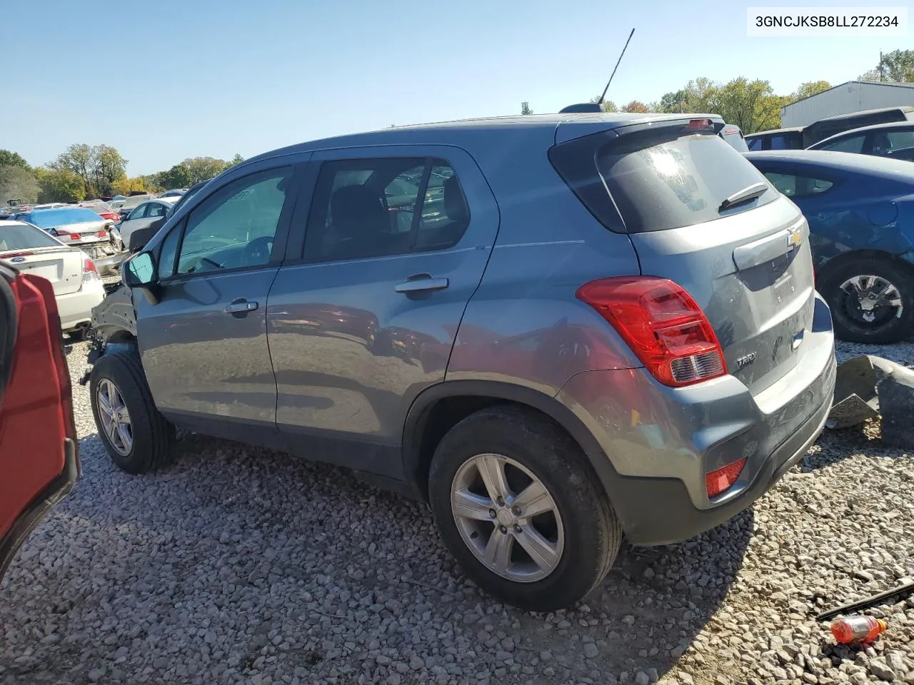 2020 Chevrolet Trax Ls VIN: 3GNCJKSB8LL272234 Lot: 76239264