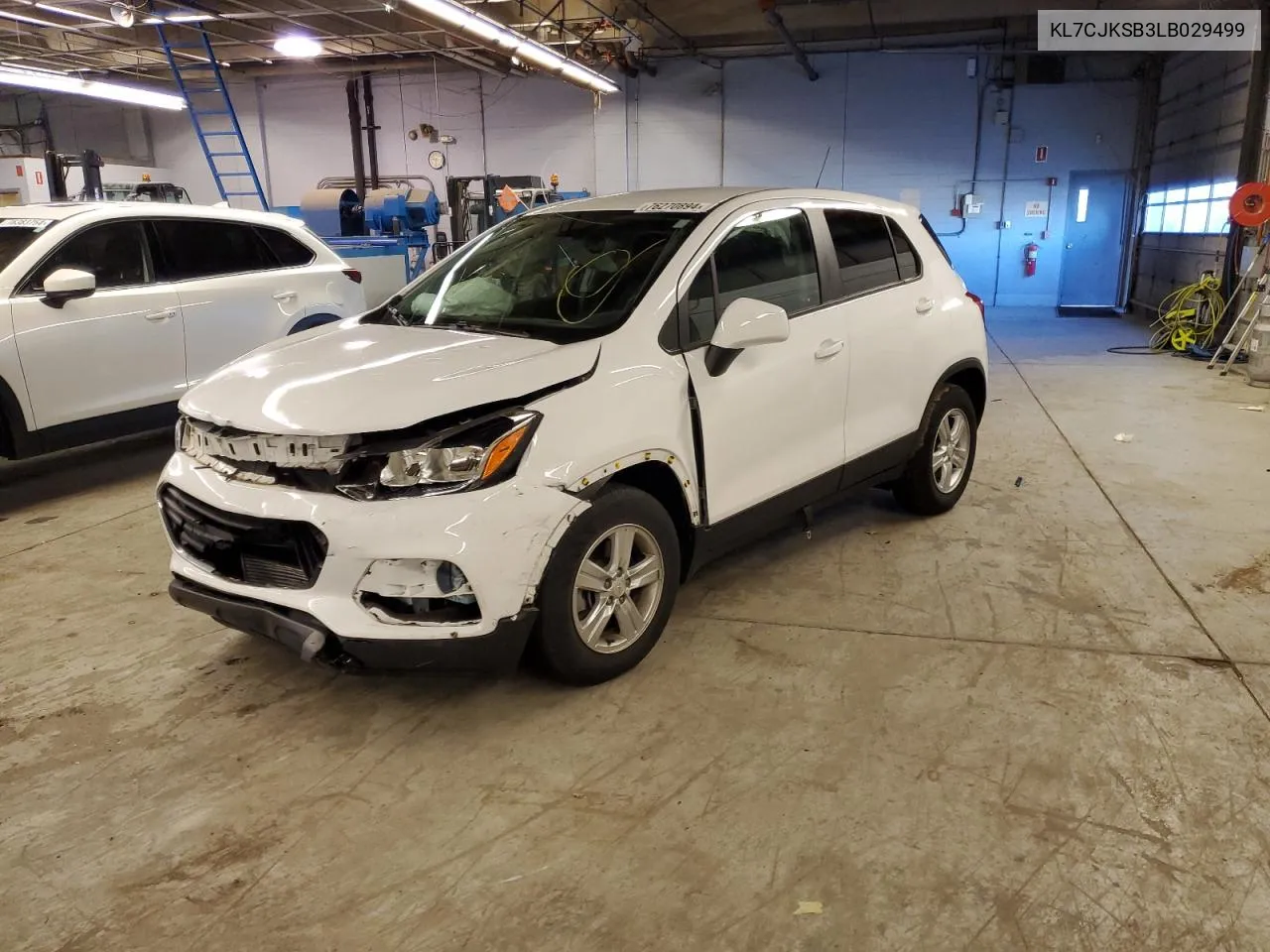 2020 Chevrolet Trax Ls VIN: KL7CJKSB3LB029499 Lot: 76270894