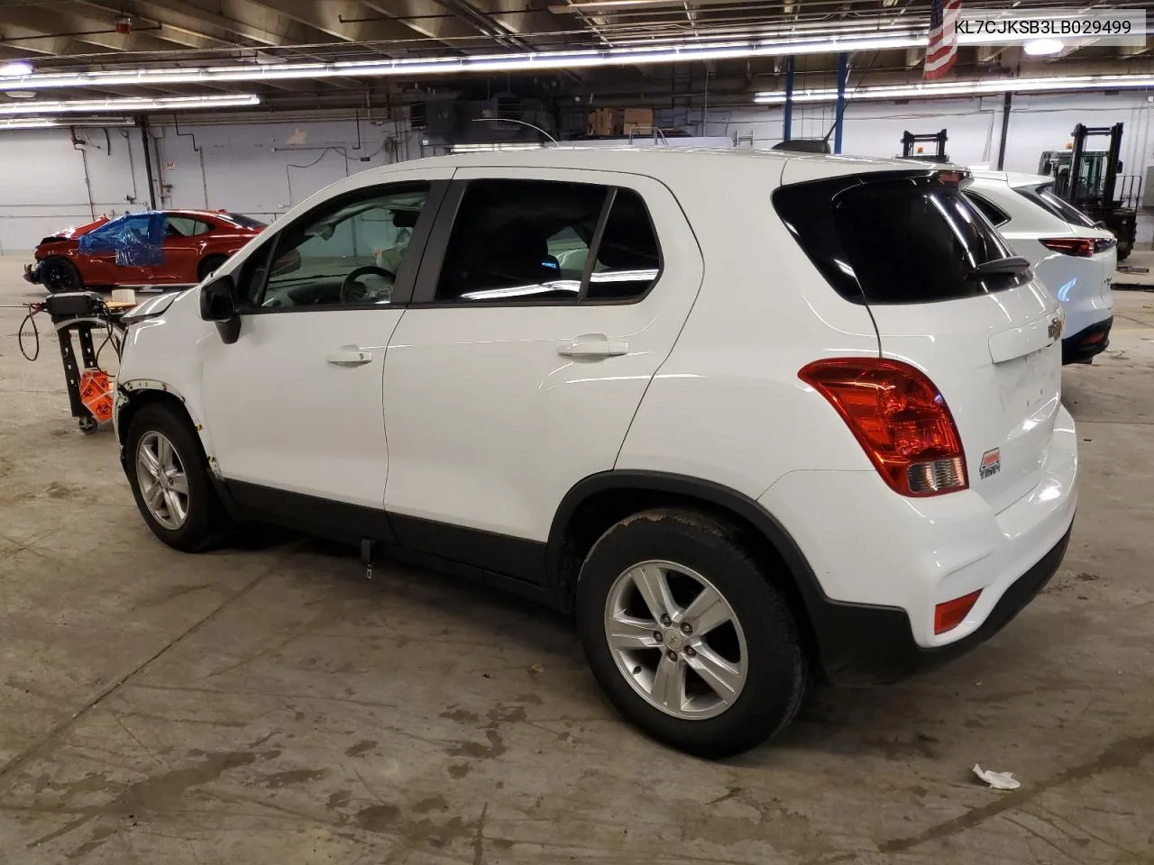 2020 Chevrolet Trax Ls VIN: KL7CJKSB3LB029499 Lot: 76270894