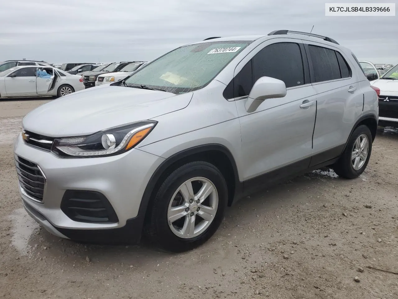 2020 Chevrolet Trax 1Lt VIN: KL7CJLSB4LB339666 Lot: 76370744