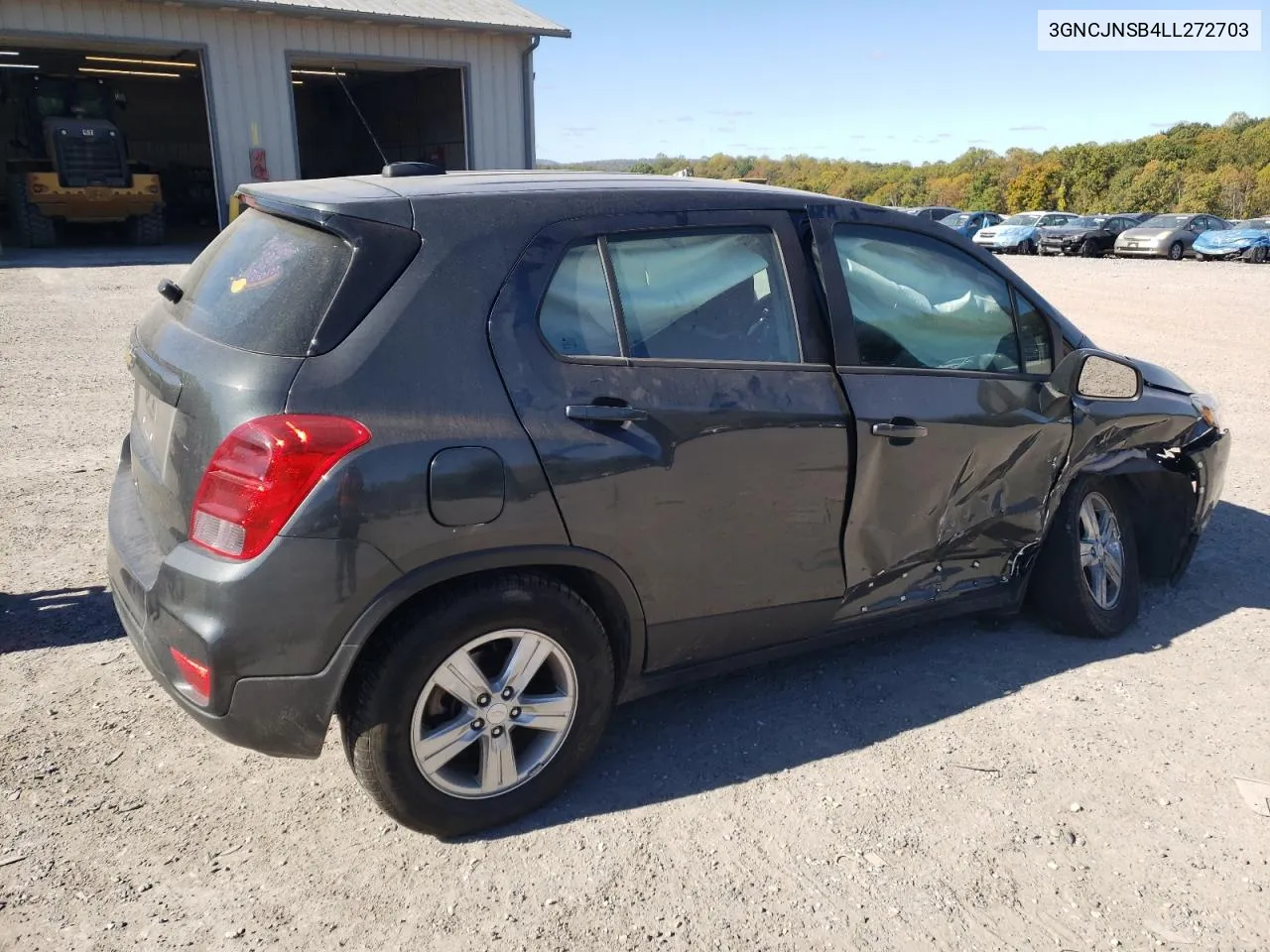 2020 Chevrolet Trax Ls VIN: 3GNCJNSB4LL272703 Lot: 76393094