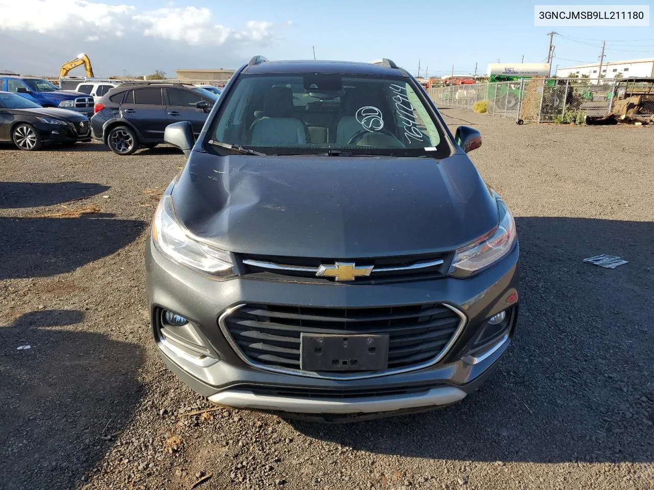 2020 Chevrolet Trax Premier VIN: 3GNCJMSB9LL211180 Lot: 76422914