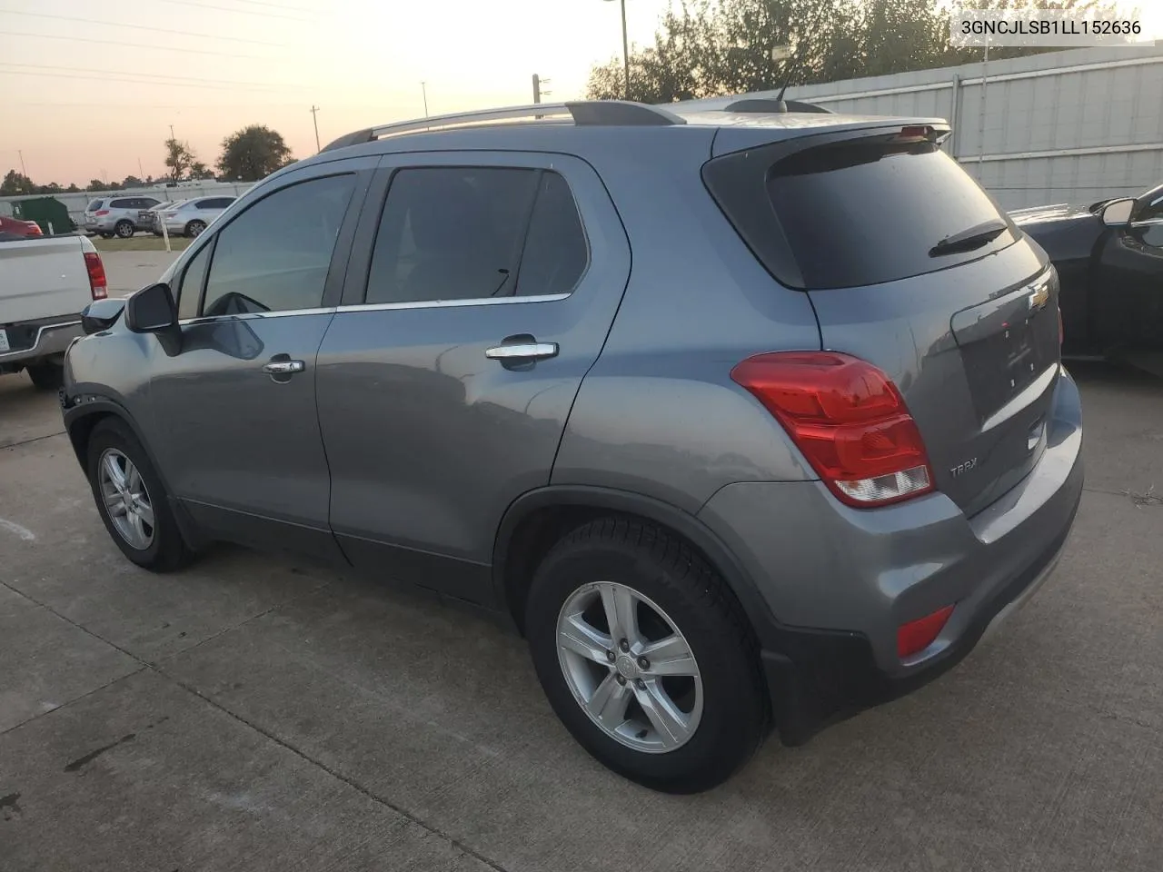 2020 Chevrolet Trax 1Lt VIN: 3GNCJLSB1LL152636 Lot: 76470264