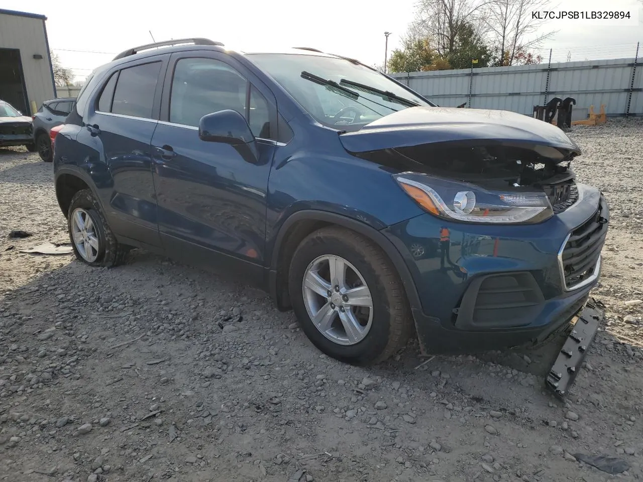 2020 Chevrolet Trax 1Lt VIN: KL7CJPSB1LB329894 Lot: 76677634