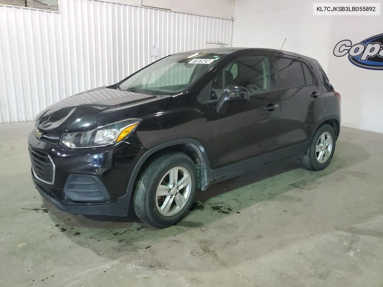 2020 Chevrolet Trax Ls VIN: KL7CJKSB3LB055892 Lot: 77075424