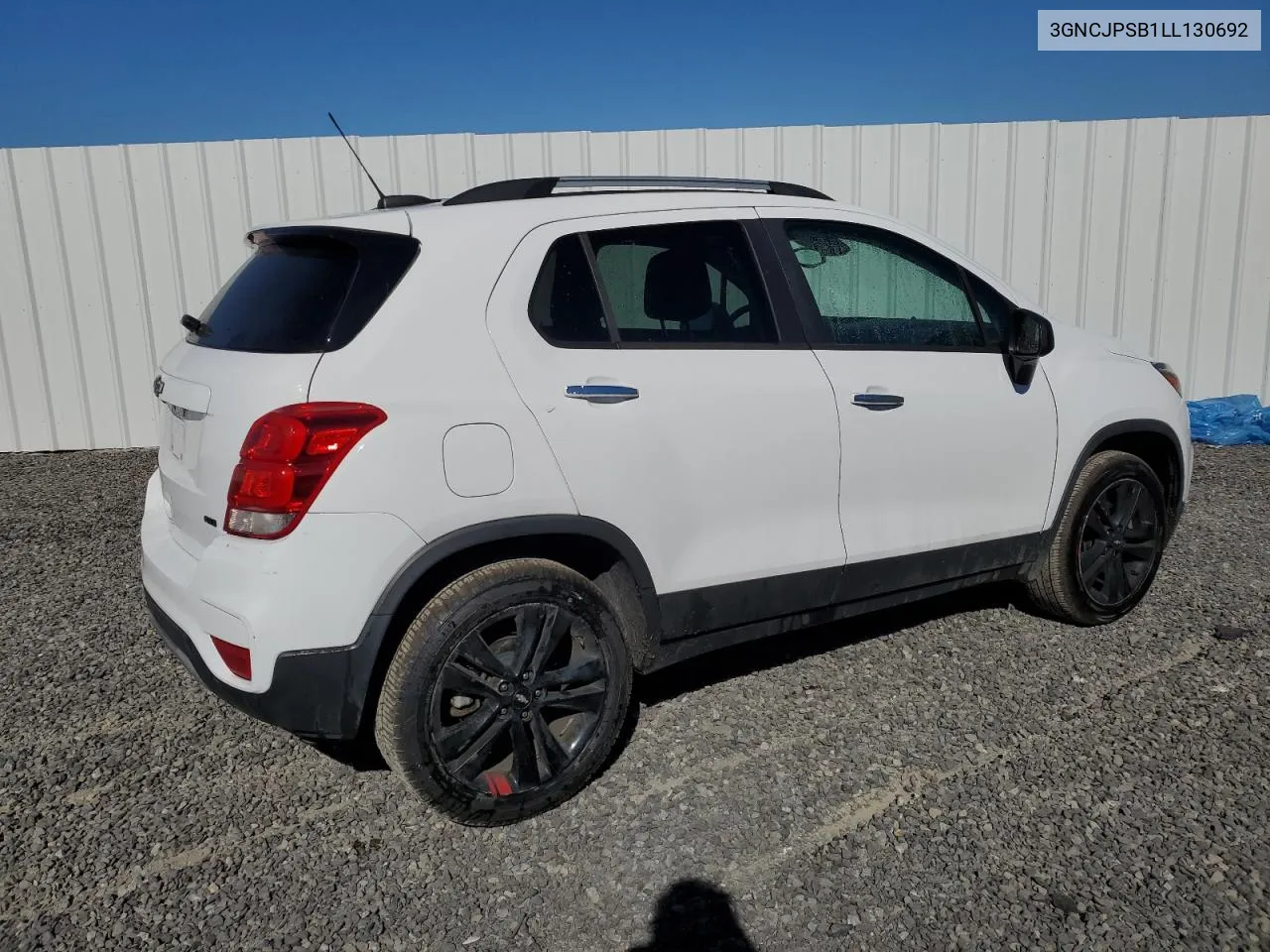 2020 Chevrolet Trax 1Lt VIN: 3GNCJPSB1LL130692 Lot: 77081644