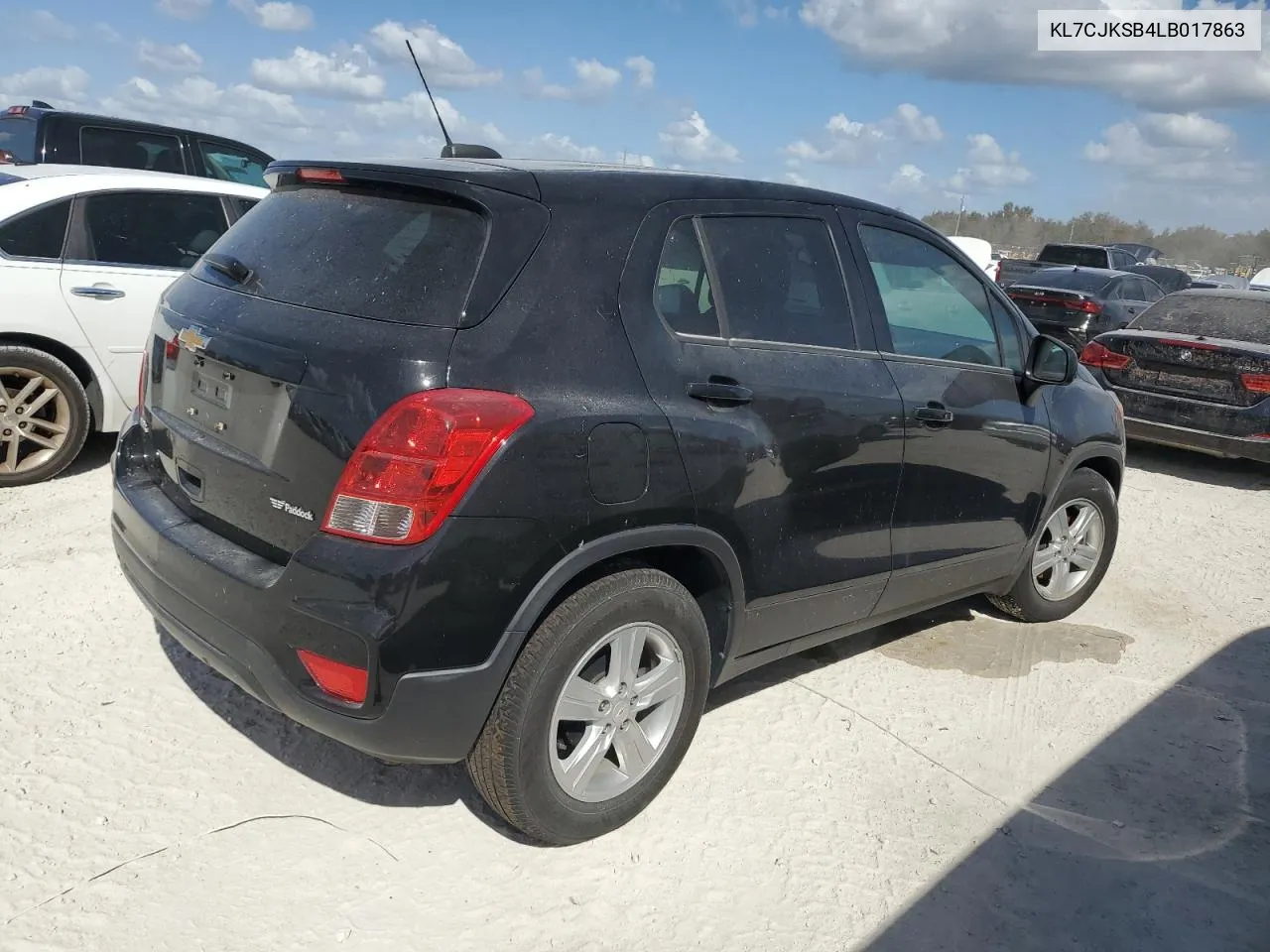 2020 Chevrolet Trax Ls VIN: KL7CJKSB4LB017863 Lot: 77268014