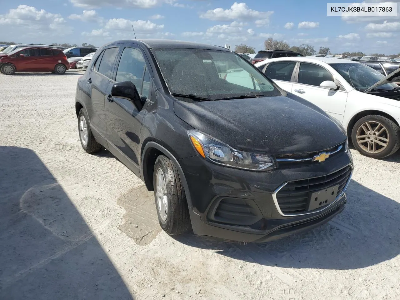 2020 Chevrolet Trax Ls VIN: KL7CJKSB4LB017863 Lot: 77268014