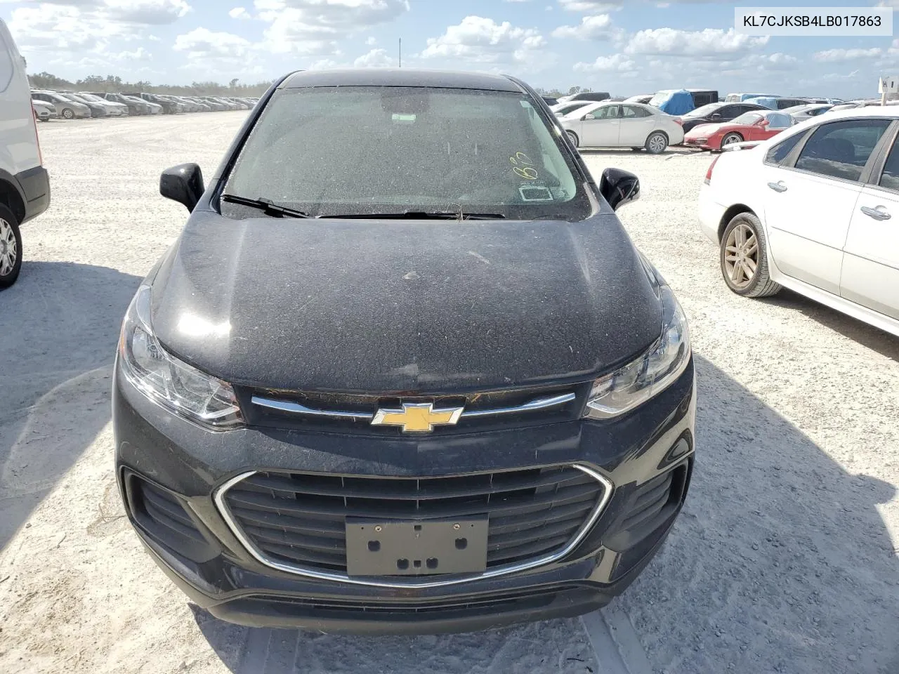 2020 Chevrolet Trax Ls VIN: KL7CJKSB4LB017863 Lot: 77268014