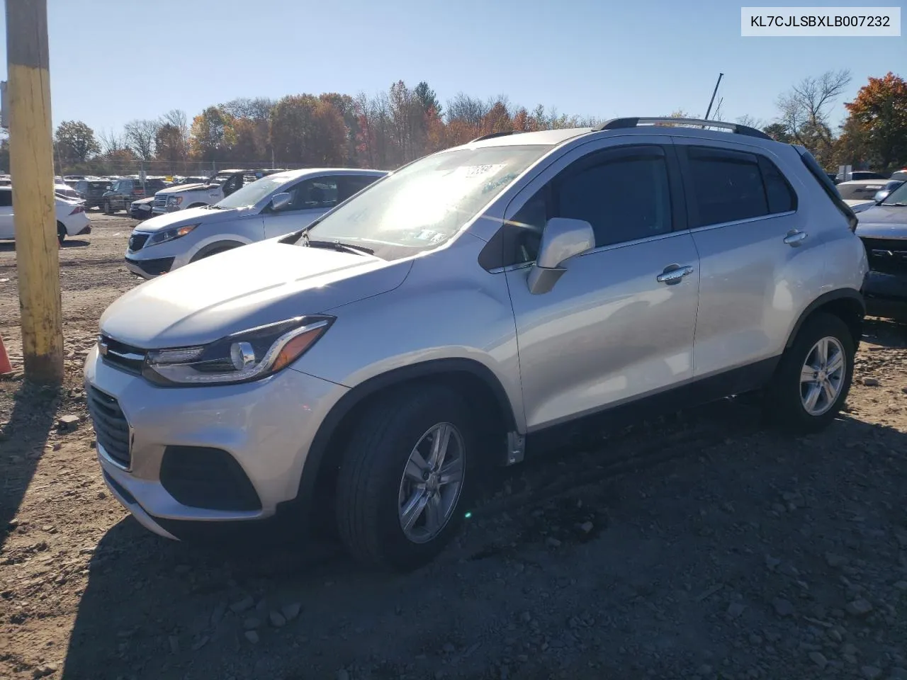 2020 Chevrolet Trax 1Lt VIN: KL7CJLSBXLB007232 Lot: 77323594