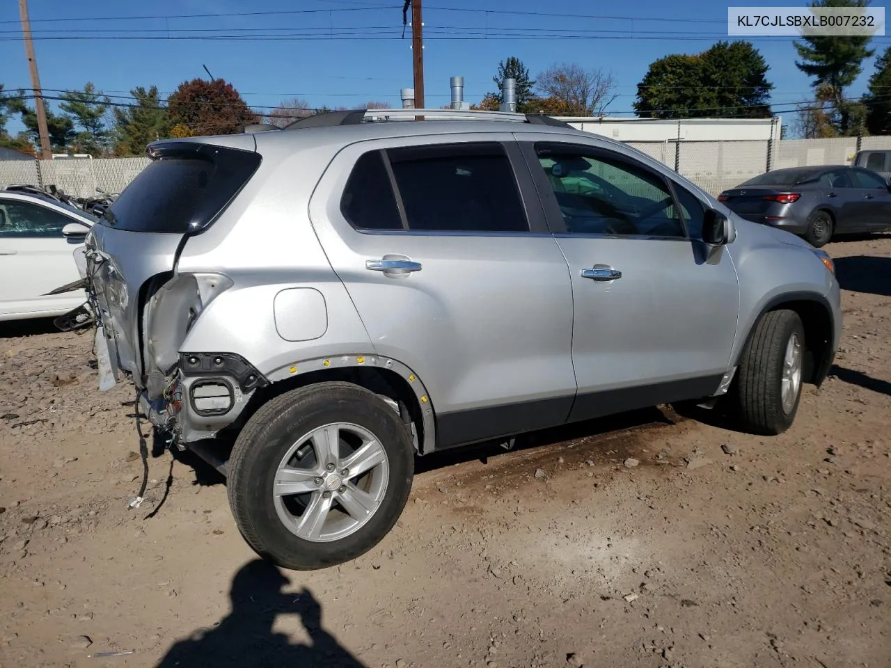 2020 Chevrolet Trax 1Lt VIN: KL7CJLSBXLB007232 Lot: 77323594