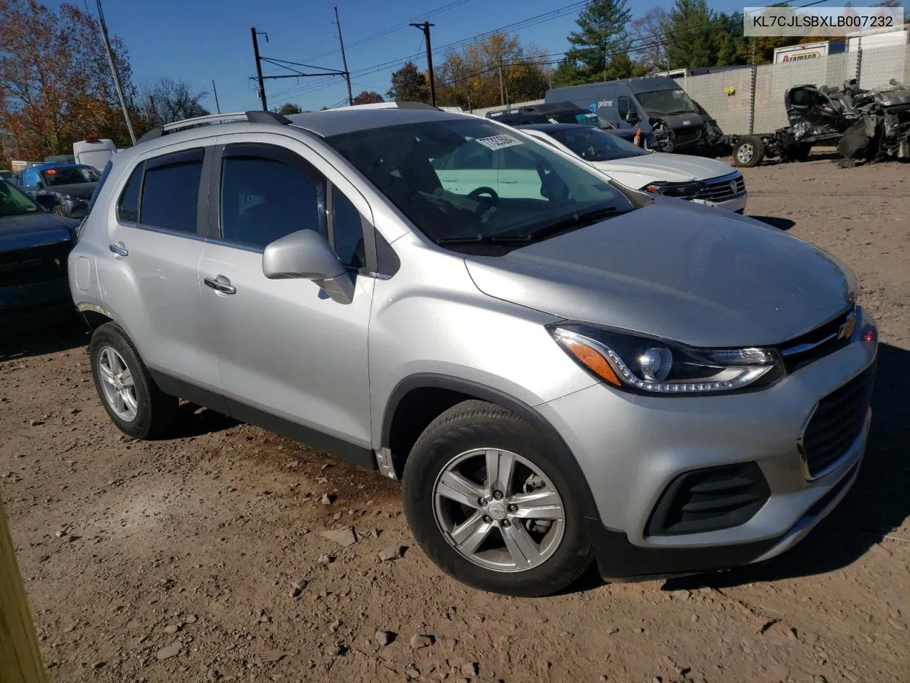 2020 Chevrolet Trax 1Lt VIN: KL7CJLSBXLB007232 Lot: 77323594