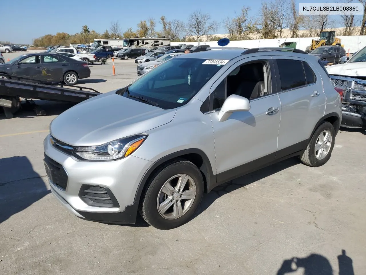 KL7CJLSB2LB008360 2020 Chevrolet Trax 1Lt