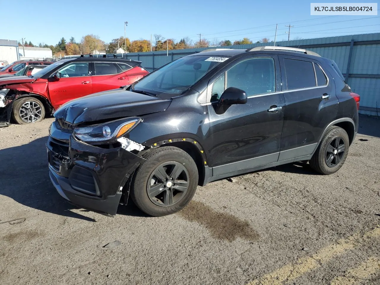 2020 Chevrolet Trax 1Lt VIN: KL7CJLSB5LB004724 Lot: 77634854