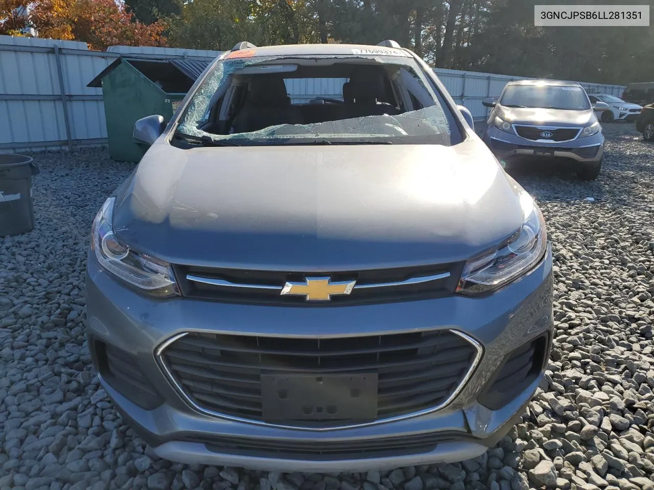 3GNCJPSB6LL281351 2020 Chevrolet Trax 1Lt