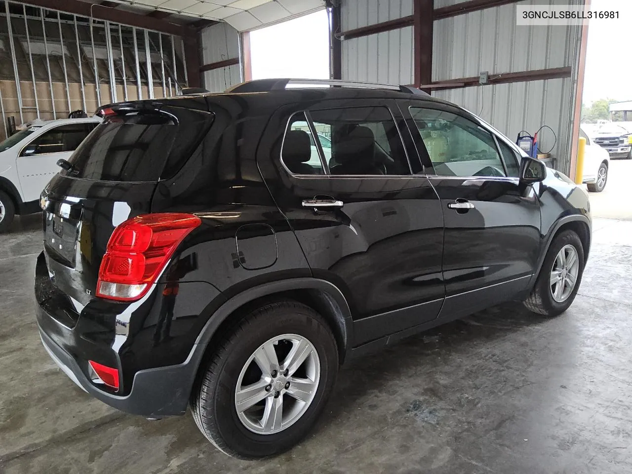 2020 Chevrolet Trax 1Lt VIN: 3GNCJLSB6LL316981 Lot: 77939204