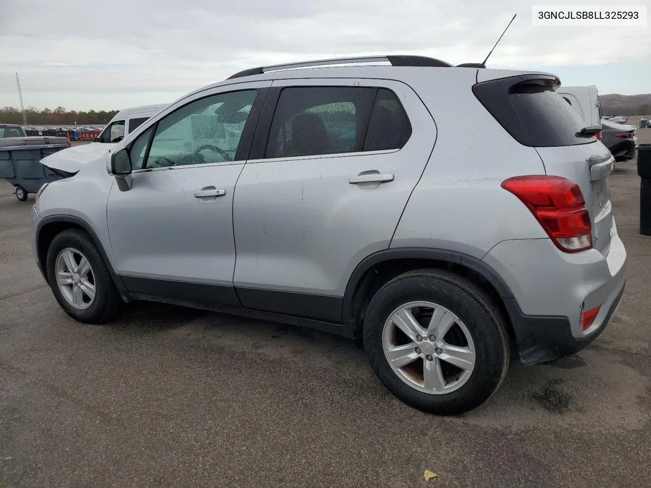 2020 Chevrolet Trax 1Lt VIN: 3GNCJLSB8LL325293 Lot: 78083334