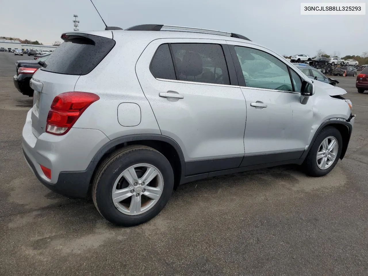 2020 Chevrolet Trax 1Lt VIN: 3GNCJLSB8LL325293 Lot: 78083334