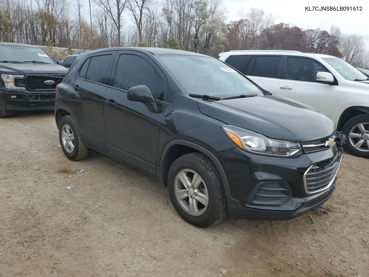 KL7CJNSB6LB091612 2020 Chevrolet Trax Ls