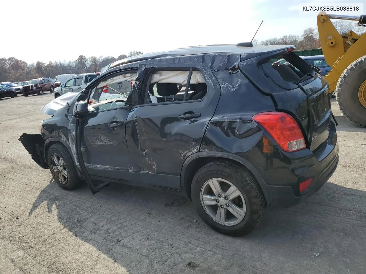 2020 Chevrolet Trax Ls VIN: KL7CJKSB5LB038818 Lot: 78367634