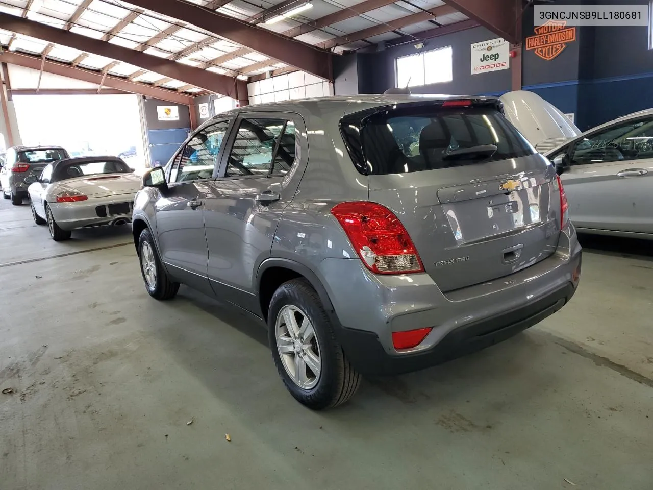 2020 Chevrolet Trax Ls VIN: 3GNCJNSB9LL180681 Lot: 78418384