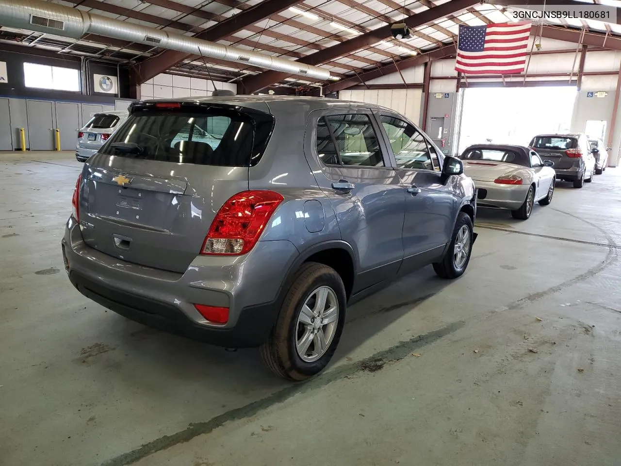 2020 Chevrolet Trax Ls VIN: 3GNCJNSB9LL180681 Lot: 78418384