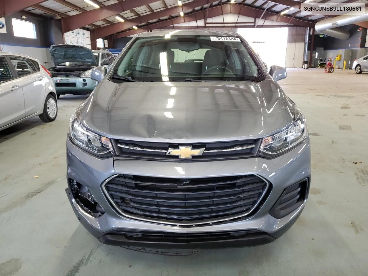 2020 Chevrolet Trax Ls VIN: 3GNCJNSB9LL180681 Lot: 78418384