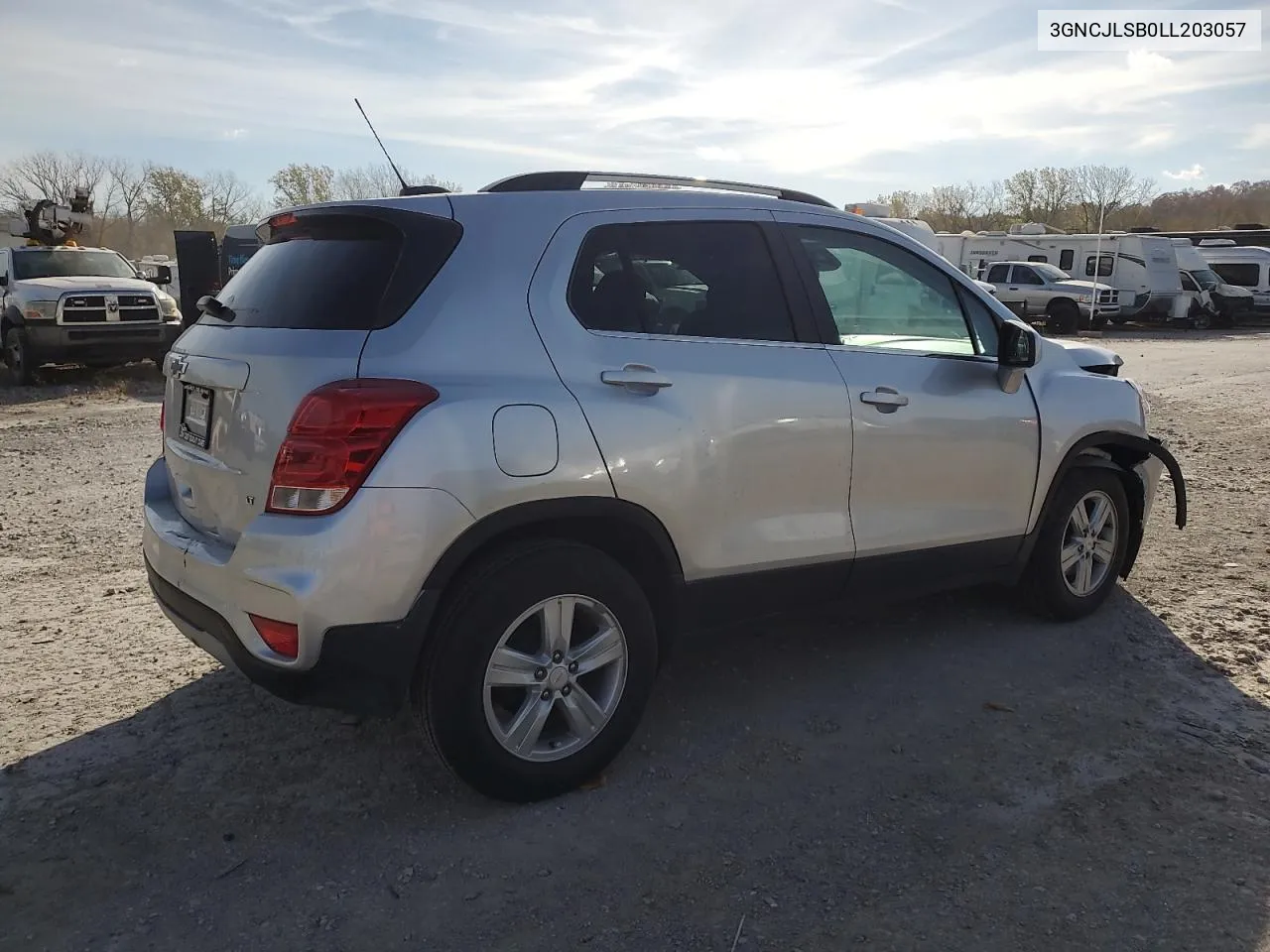 2020 Chevrolet Trax 1Lt VIN: 3GNCJLSB0LL203057 Lot: 78474364