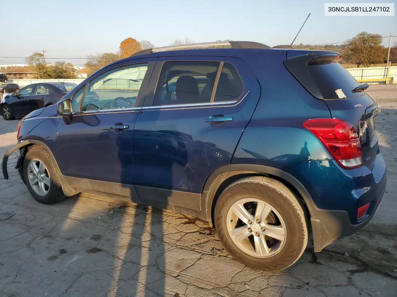 2020 Chevrolet Trax 1Lt VIN: 3GNCJLSB1LL247102 Lot: 78503764