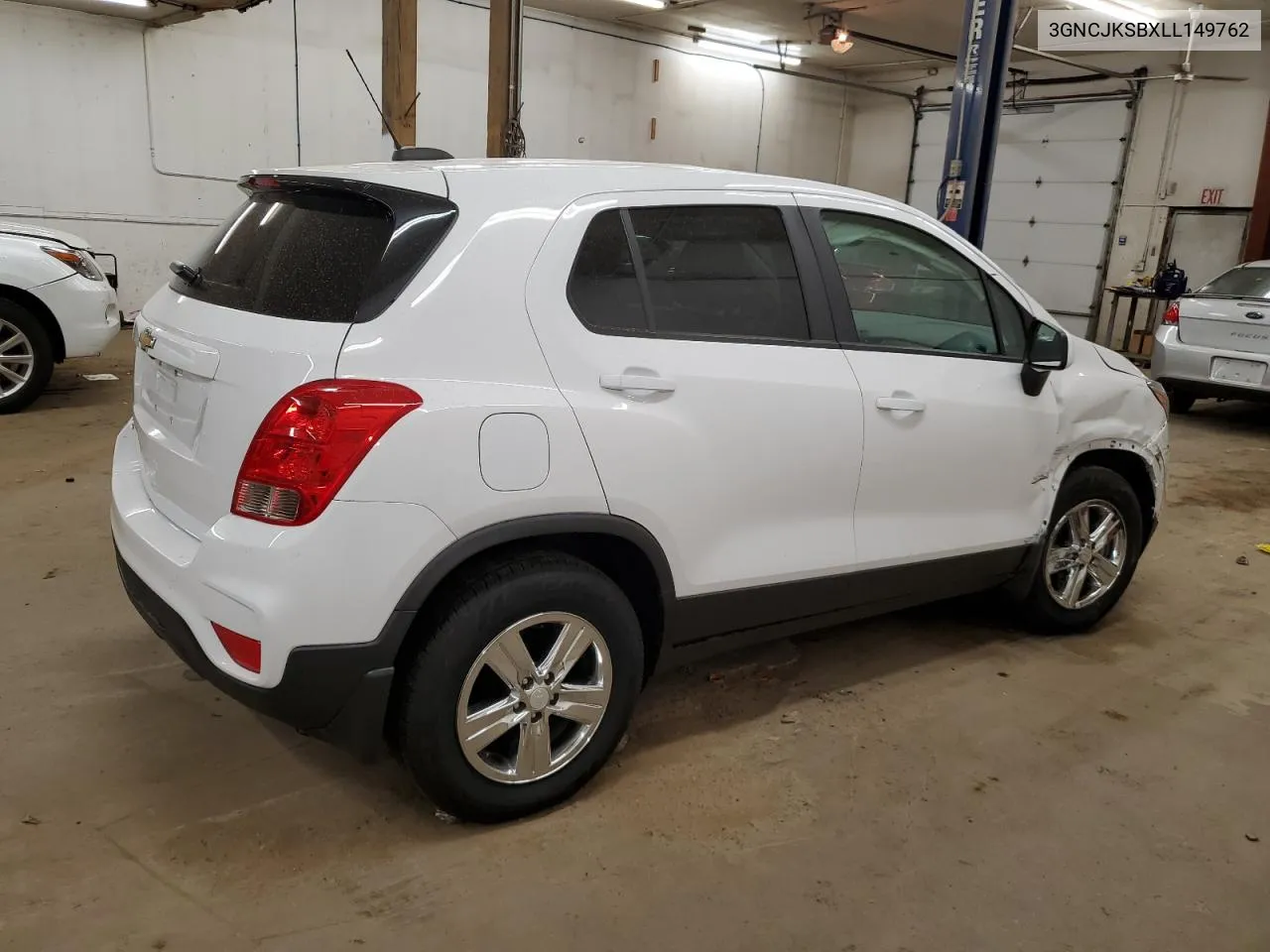 2020 Chevrolet Trax Ls VIN: 3GNCJKSBXLL149762 Lot: 78519414