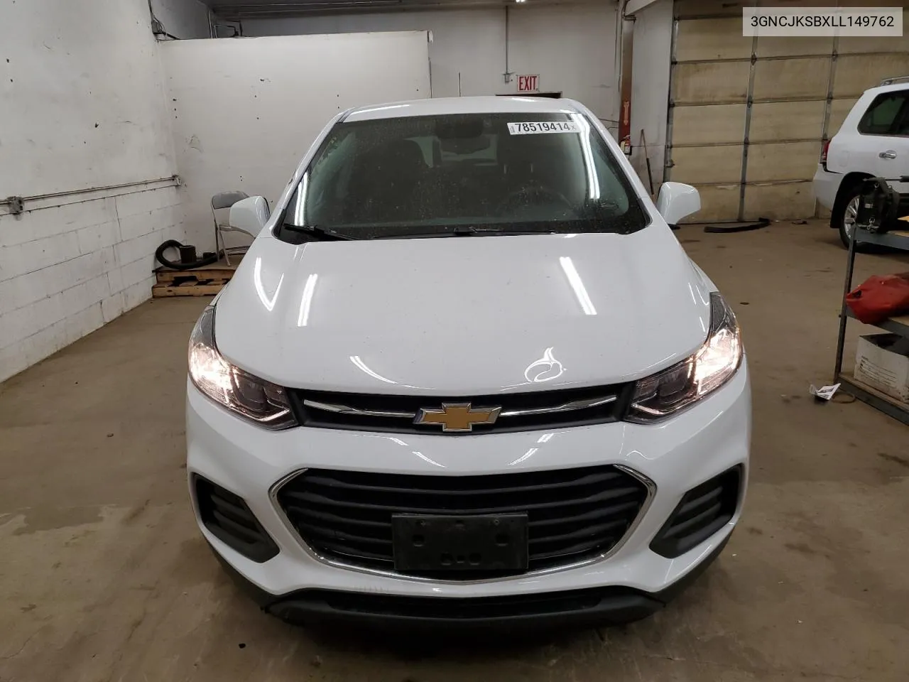 2020 Chevrolet Trax Ls VIN: 3GNCJKSBXLL149762 Lot: 78519414