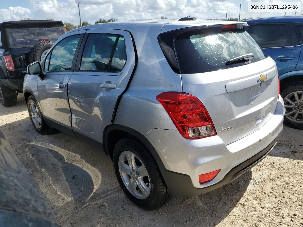 2020 Chevrolet Trax Ls VIN: 3GNCJKSB7LL295486 Lot: 78678184