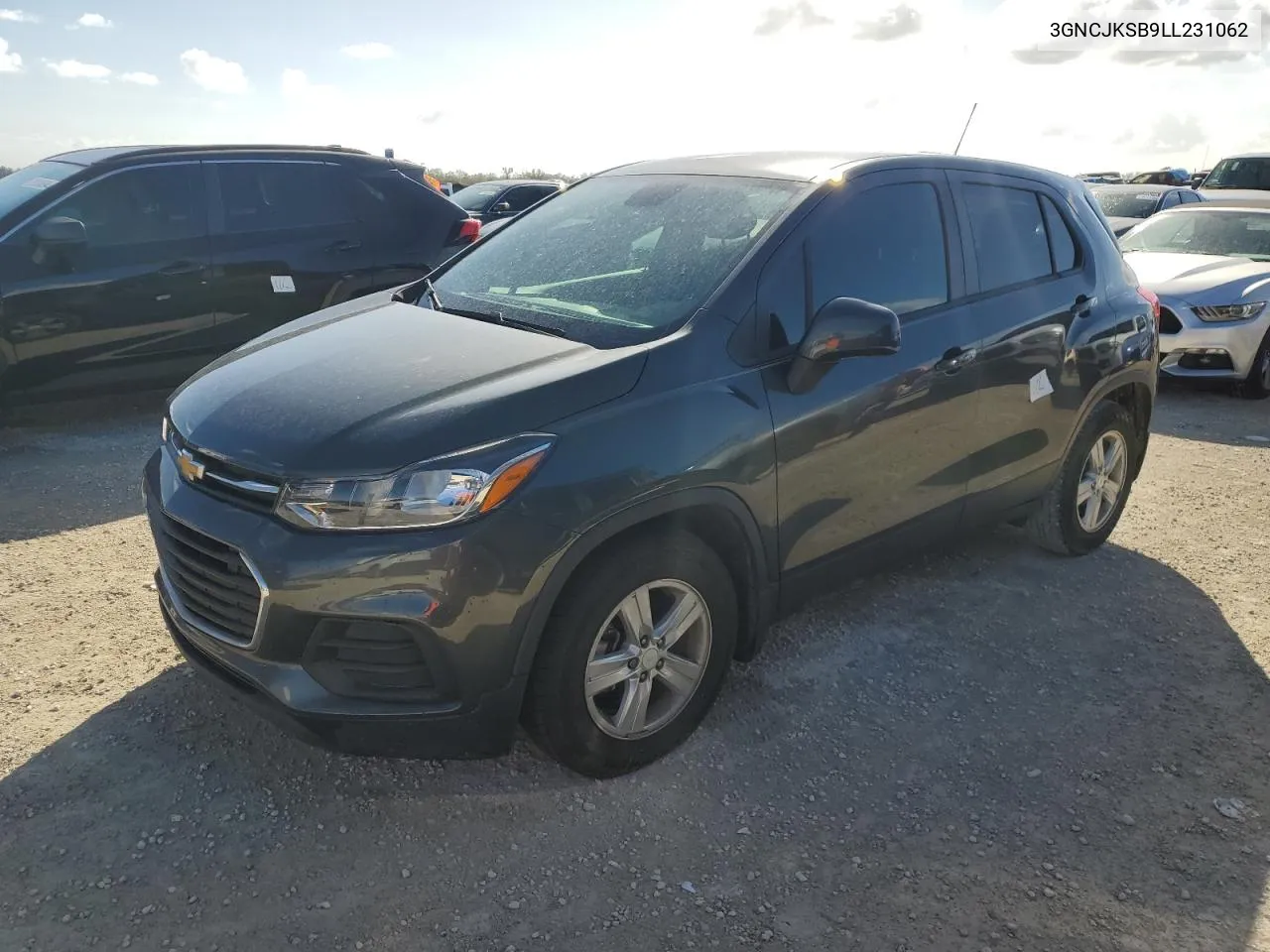 2020 Chevrolet Trax Ls VIN: 3GNCJKSB9LL231062 Lot: 78692144