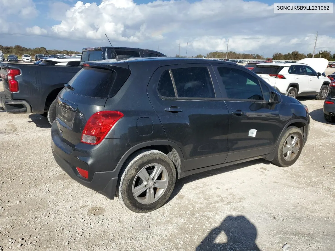 2020 Chevrolet Trax Ls VIN: 3GNCJKSB9LL231062 Lot: 78692144