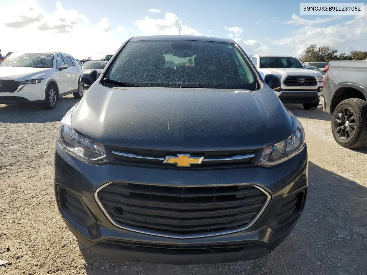 2020 Chevrolet Trax Ls VIN: 3GNCJKSB9LL231062 Lot: 78692144