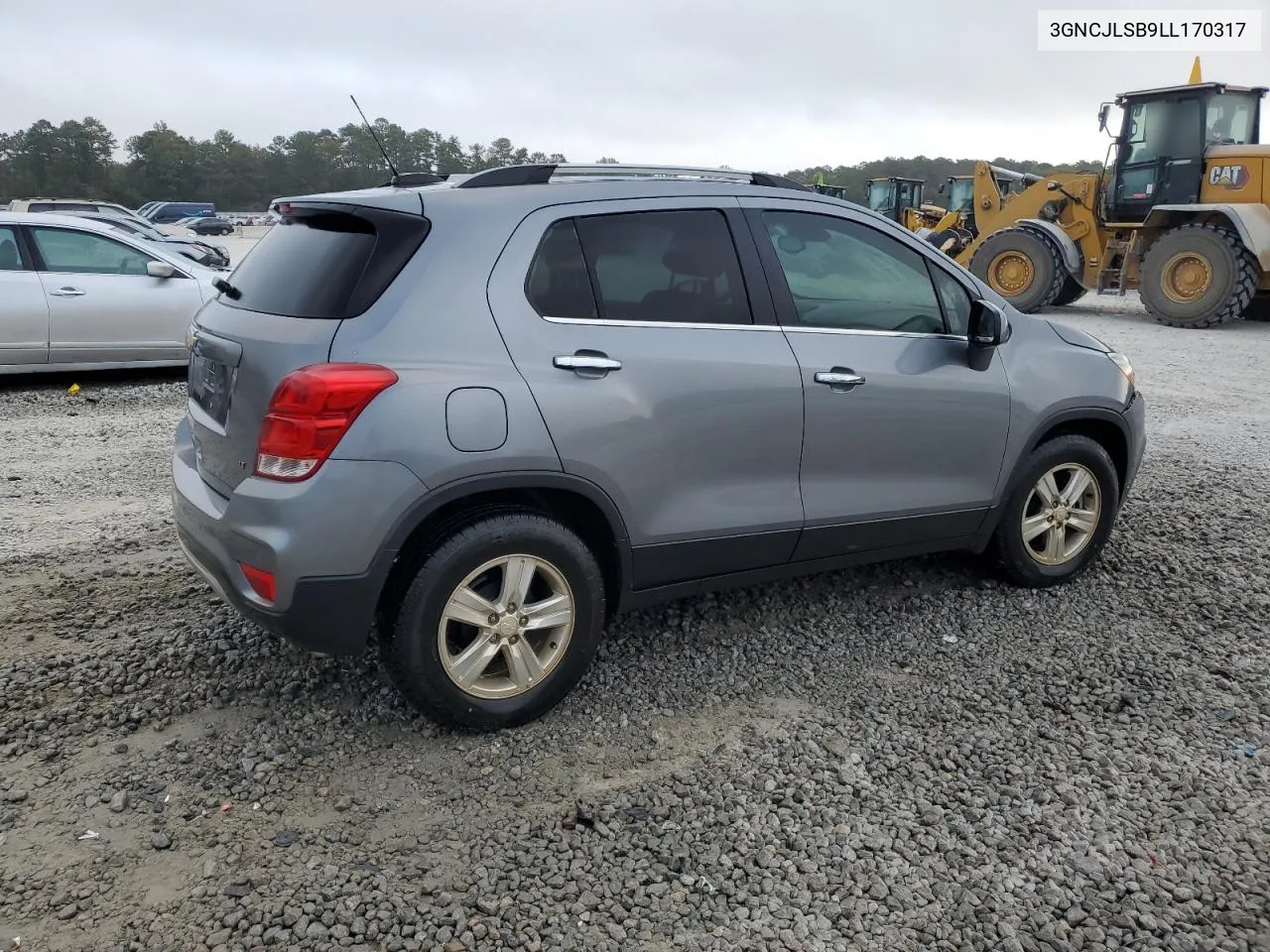 2020 Chevrolet Trax 1Lt VIN: 3GNCJLSB9LL170317 Lot: 78722834