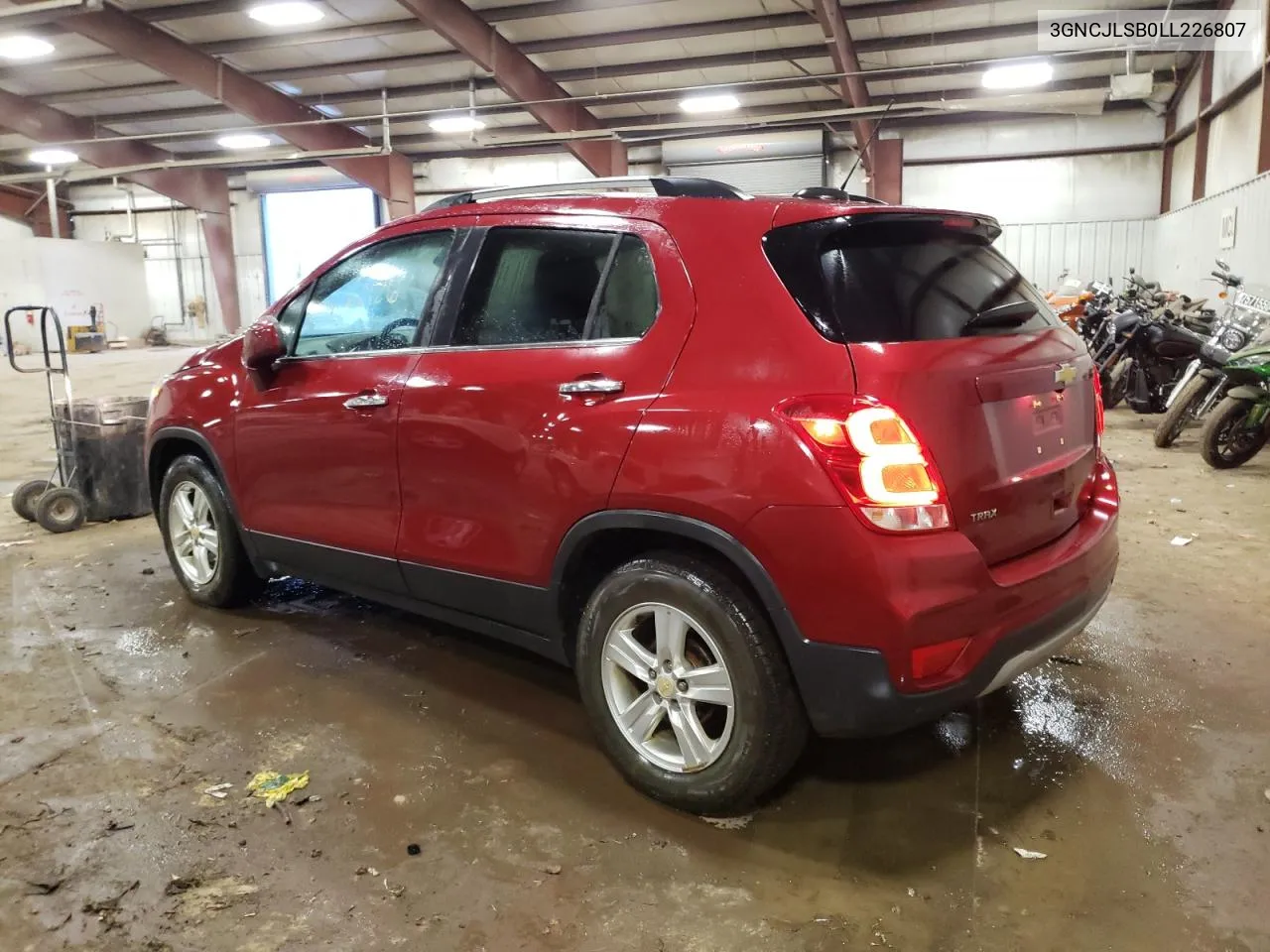 2020 Chevrolet Trax 1Lt VIN: 3GNCJLSB0LL226807 Lot: 79283514