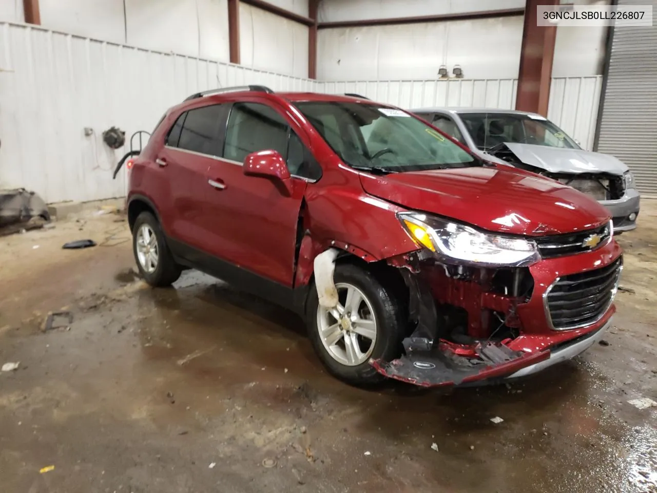 2020 Chevrolet Trax 1Lt VIN: 3GNCJLSB0LL226807 Lot: 79283514