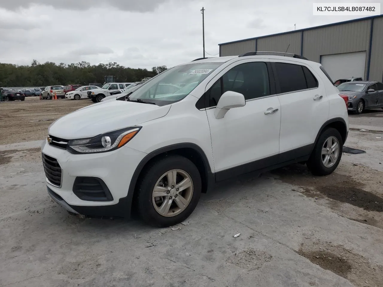 2020 Chevrolet Trax 1Lt VIN: KL7CJLSB4LB087482 Lot: 79302084