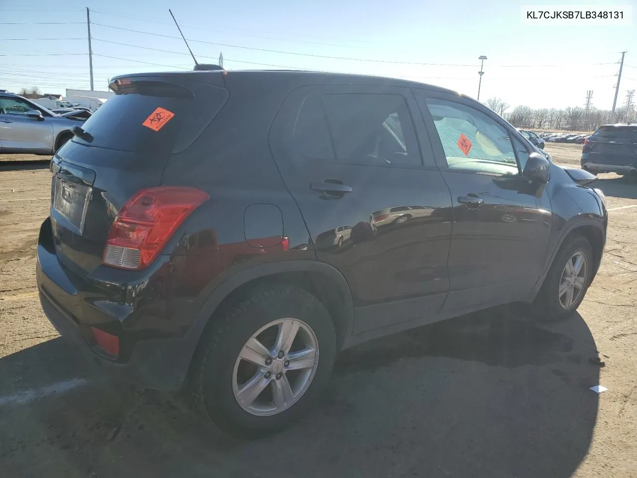 2020 Chevrolet Trax Ls VIN: KL7CJKSB7LB348131 Lot: 80338084