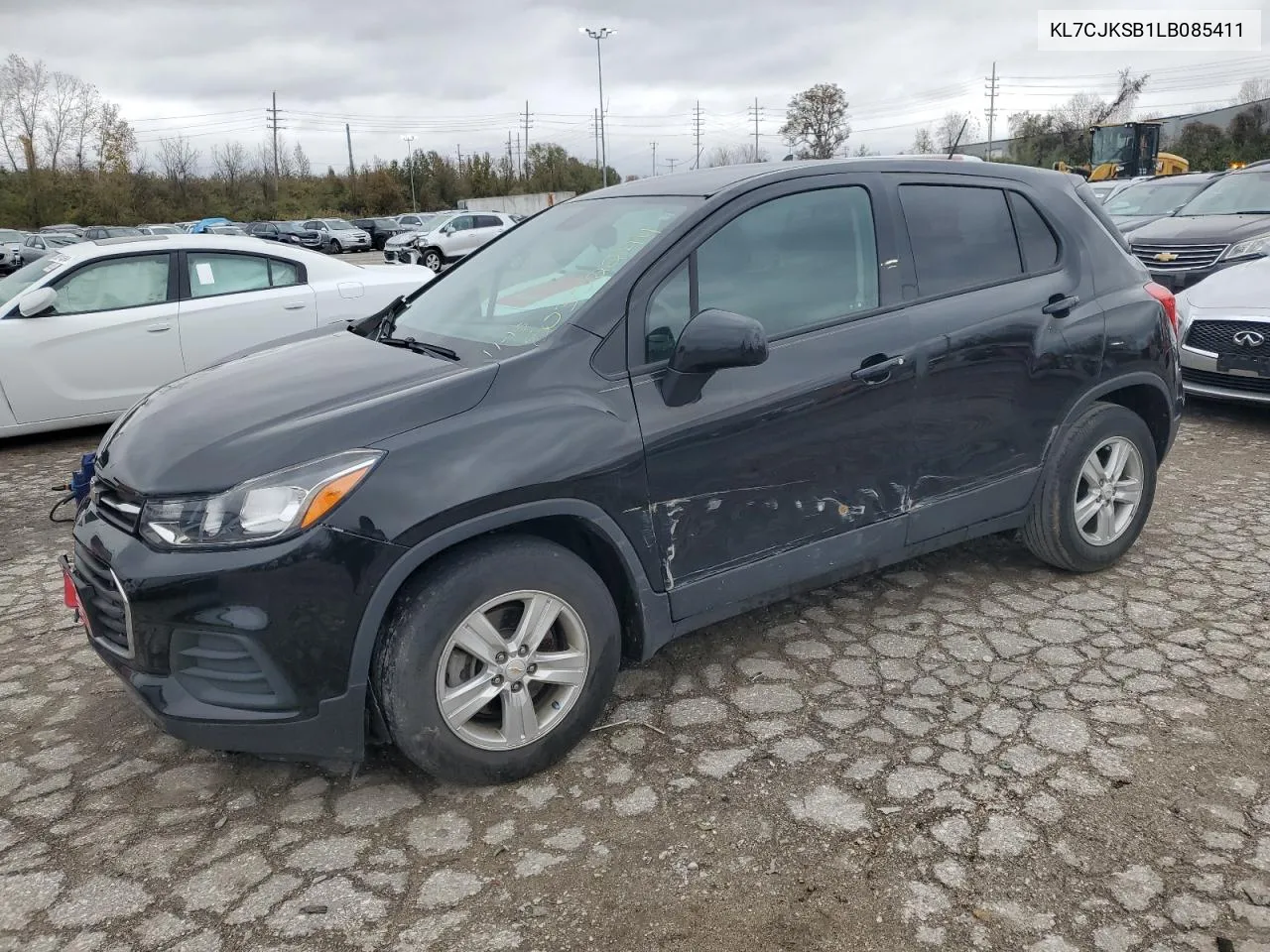 2020 Chevrolet Trax Ls VIN: KL7CJKSB1LB085411 Lot: 80352244